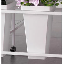 TBLOTYD 4 Tier Flower Display Stand with 16pcs Bucket, Heavy Duty Ladder Flower Indoor Outdoor Plant Shelf with Wheels, Tall Flower Cart Rolling Metal Raised Planter for Florist