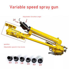 YXINHONGYUE High Pressure Turbine Sprinkler Head Adjustable Angle Farm Irrigation Sprinklers Upgrade Impulse Impact Sprinkler Gun for Farm, Garden, and Industrial Use