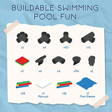 Funphix Buildable Plastic Kiddie Pool for Kids Ages 8-12
