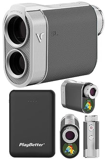 PlayBetter Voice Caddie SL3 Active Hybrid GPS Golf Rangefinder +Charger Bundle