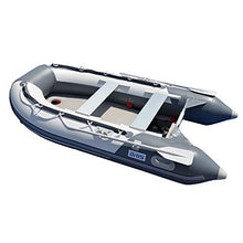 BRIS 10.8 ft Inflatable Boat Dinghy Yacht Tender Raft Gray with White