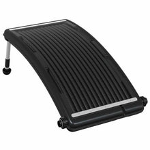 Solar Pool Heating Panel for Above Ground Swimming Pools, Lightweight Curved Water Heater with Adjustable Foot Pegs, 43.3 x 25.6 Inch