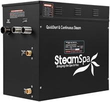 SteamSpa Black Bluetooth Generator Kit 12K Matte Black