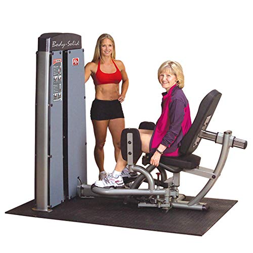 Body-Solid DIOT Pro Dual Inner and Outer Thigh Component Grey Black