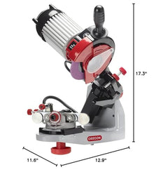 Oregon Professional Hydraulic Clamping 120-Volt Bench Chain Grinder