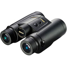 Kellards Nikon 10x42 LaserForce Rangefinder Binocular Bundle with Tether & Harness Black