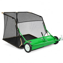 Garvee 52" Lawn Sweeper Tow Behind with 33.55 Cu. ft. Hopper