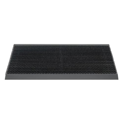HMT Doormat Outline 80 x 50 cm Black