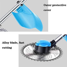 AMYYTL Rotary Mowers Cordless Weeder Grass Trimmer Household Portable Electric Lawn Mower, Multifunctional Garden Trimmer, Lithiu.