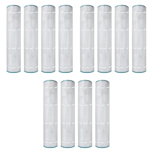 Hurricane 12 Pack HF7495-04 Advanced Pool Filter Cartridge - Replacement for PA126, Unicel C-7495, Filbur FC-1296, Hayward Super-Star-Clear C5000, SwimClear C5020