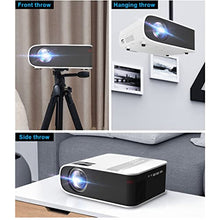 TEDILUVI W32 Mini Projector Full 1080p Android 10 Support 4k Decoding Video Led Beamer Home Theater for Phone Cinema
