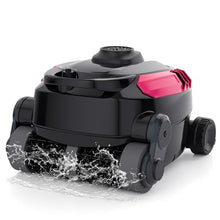 Cordless Robotic Pool Cleaner, Wall Climbing, Extended Battery Life, 0.28 Cu Ft Large Capacity, Advanced Dual-Motor, X3 Auto Pool Vacuum for Inground & Above Ground Pools Up to 1615 Sq.Ft, Pink
