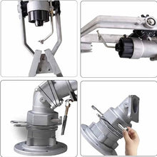360° Rotating Impulse Impact Sprinkler, 50mm Impact Sprinkler with 5 Replacement Nozzle & Welding Francs, Efficient Irrigation & Rotate Uniformly, for Industrial Agricultural Irrigation