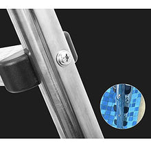 Swimming Pool Ladder Stainless Steel Pool handrails with 3-Step Non-Slip Dot Pedals Used for Private Swimming Pools and Public Gymnasiums in Entertainment venues (Silver 155 cm)