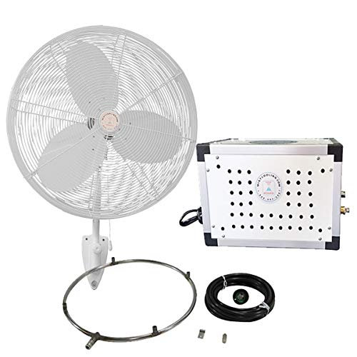 mistcooling 24" OSC Misting Fan Kit - Mid Pressure (1 Fan)