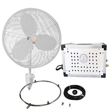 mistcooling 24" OSC Misting Fan Kit - Mid Pressure (2 Fan)