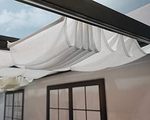 Palram Canopia Stockholm Patio Cover Roof Blinds 11ft x 22ft White