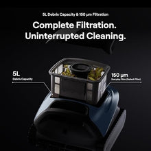 Beatbot Sora 30 Pool Vacuum, Floor & Wall & Waterline & Platform Cleaning, 6800GPH Power, Smart Parking, 300Min Runtime, 5L Capacity, for Above & In-Ground Pools 3229 sq.ft, Deep Blue
