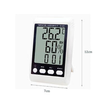 ASWRTYJO ABS Digital Display with Backlight Electronic Thermometer Hygrometer Meter