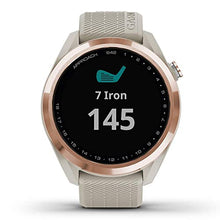 PlayBetter Garmin Approach S42 Women's Golf GPS Watch Rose Gold/Light Sand