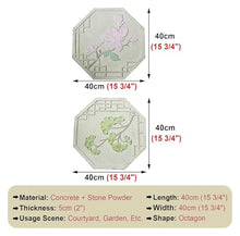 Garden Stepping Stones, Garden Stone, Garden Stepping Stone for Garden Decor, Outdoor Paving Stone, for Lawn/Walkway