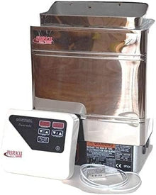 TURKU Residential Sauna Heater Stove, 9KW, 240V, Stainless-Steel
