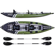 Elkton Outdoors Steelhead Inflatable Fishing Kayak Tandem