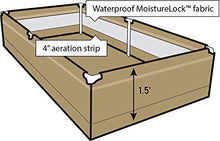 Grassroots Fabric Pots 4' x 8' Living Soil Raised Bed with Trellis Fittings and Blumat Irrigation Kit