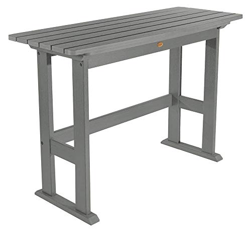 highwood Lehigh Counter Height Balcony Table, Coastal Teak