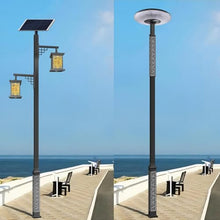 LYUCAYHQ 10Ft to 20Ft Light Poles for Outside, Portable Outdoor Light Pole, Solar Street Light Pole Accessory for Street, Patio, Backyard, Basketball Court, Park(600cm/20ft)