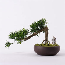 Fake Plants Creative Simulation Bonsai Small Artificial Bonsai Tree Plants with Ceramic Pots Handmade Bonsai Decoration for Home Office Bonsai Tree