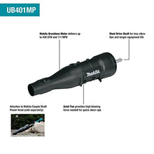 Makita XUX02SM1X6 18V LXT® Brushless Couple Shaft Power Head Kit w/String Trimmer, Pole Saw, Art. Hedge Trimmer & Blower Attachments (4.0Ah)