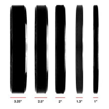 X Training Equipment Premium Black Bumper Plate Set: 230lb