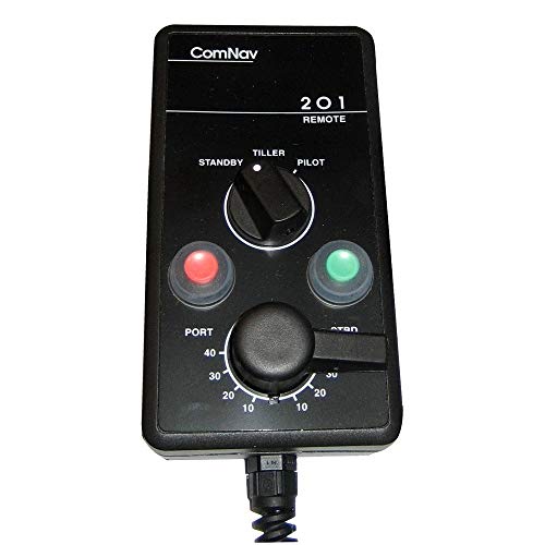 ComNav Marine 201 Remote with 40' Cable for 1001, 1101, 1201, 2001, & 5001 Autopilots Black