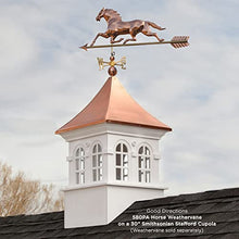 Good Directions Smithsonian Stafford Vinyl Cupola 26" x 43" White