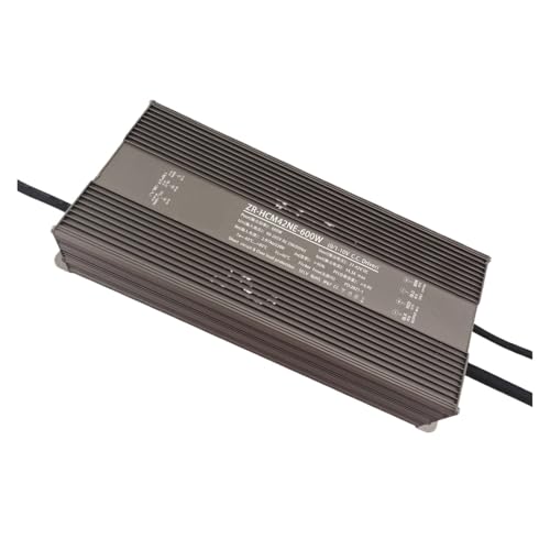 NXUTKBNK Plant lamp 0-10V dimmable Power Supply 300-600W Constant Current Waterproof Drive Power Supply high Pole lamp PWM dimmable Power Supply(600W)
