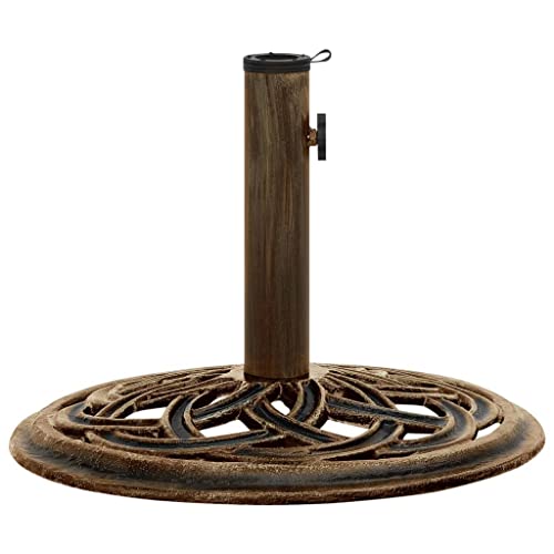 JHNKOJ Umbrella Base Bronze 44X44X31 Cm Cast Iron