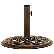 JHNKOJ Umbrella Base Bronze 44X44X31 Cm Cast Iron