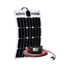 Go Power! (GP-FLEX-35) 35W Flexible Mono Crystalline Solar Kit with 10 Amp PWM Solar Controller