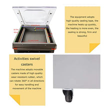 LGXEnzhuo Single Chamber Vacuum Packaging Machine DZ400 800W 15.7 inch Sealing Bar