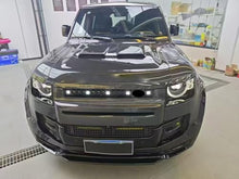 LED Grille Lights Front Grill Trim Strips Lighting Accessories Fits for LR Defender 90 110 130 2020 2021 2022 2023 2024 2025 2026