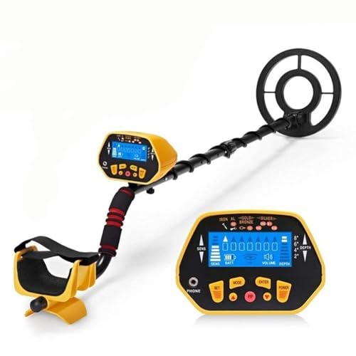 Professional Metal Detector for Adults & Kids, Waterproof Search Coil, LCD Display, High Accuracy Treasure Finder