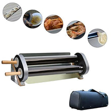 Wlikoci Portable Solar Grill Oven, 2.6L Large Capacity Solar Cooker Stainless Steel Stove Oven for Camping Travel and Hiking, 360° Vacuum Concentrating Heat, Lightcarbondualuse