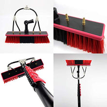 Cleaning Brush Water Supply Pole Kit, Window and Solar Cleaning Pole, Telescopic Brush/Brush for Window and Solar Panel Cleaning ()