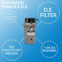 Hayward Perflex Diatomaceous Earth DE Pool Filter |Cleans Pools Fast