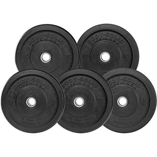 Body-Solid Chicago Extreme Bumper Plate Black