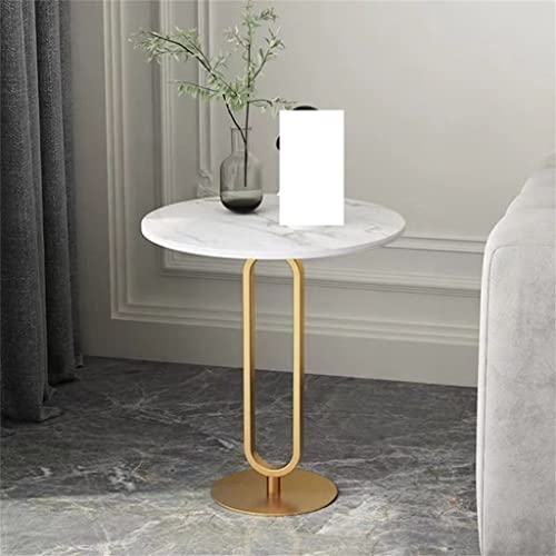 NRFJFOP Slate Small Side Corner Table Coffee Cabinet Sofa Living Room Balcony Nordic Round