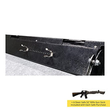 Dean Security Safe Co. American Security UBS648 Under Bed Defense Vault Truck Safe with 52" Rifle Sock Black