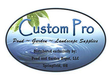 Custom Pro 6000 Floating Pond Fountain and Aerator with Multi Tier Nozzle, 24 Inch Diameter Float, 100 Foot Power Cord Black