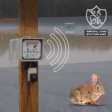 Bird-X Critter Blaster PRO, Sonic Animals and Birds Decoy Device, Control Panel with 4 Speakers, Emits 8 Digitally Recorded Sounds, Easy to Install, Covers 6 Acres, 2–10 kHz Frequency